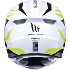 MT Helmets Casque De Moto Intégral Casques MT TARGO ENJOY D3 Glossy Yellow Fluo -MT HELMETS Soldes casque de moto integral casques mt targo enjoy d3 glossy yellow fluo 102394