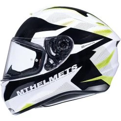 MT Helmets Soldes Magasin -MT HELMETS Soldes casque de moto integral casques mt targo enjoy d3 glossy yellow fluo 102396