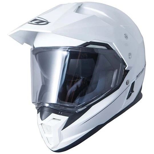 MT Helmets Casque De Moto Intégral Cross Enduro MT Casques Synchrony DuoSport SV Solid Glossy White 4 MT Helmets Casque De Moto Intégral Cross Enduro MT Casques Synchrony DuoSport SV Solid Glossy White – Image 2