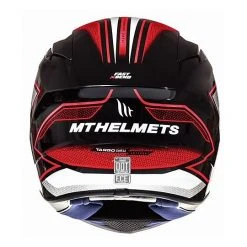 MT Helmets Casque Intégral Moto Casques MT Targo Interact A1 Blanc Rouge -MT HELMETS Soldes casque integral moto casques mt targo interact a1 blanc rouge 56109