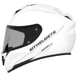 Casque Moto Intégral MT Helmets Rapide Mono A0 Blanc Nacré