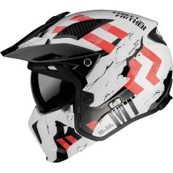 MT Helmets Soldes Magasin -MT HELMETS Soldes casque moto mt helmet streetfighter sv skull2020 a0 white pearl 118782