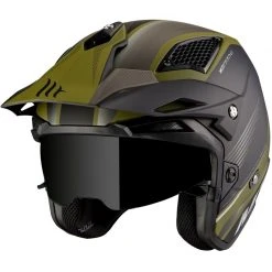 MT Helmets Casque De Moto DISTRICT Post B6 Matt Green